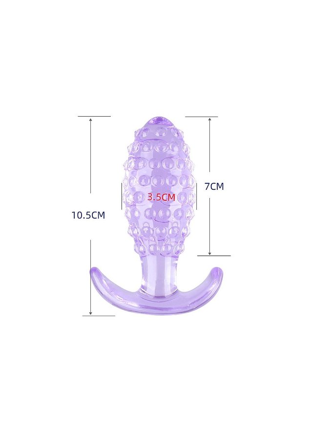 plug anal 5cm Plug Anal Xg Silicone Grande Grosso 20x5,5cm Masturbador Sex main image 0