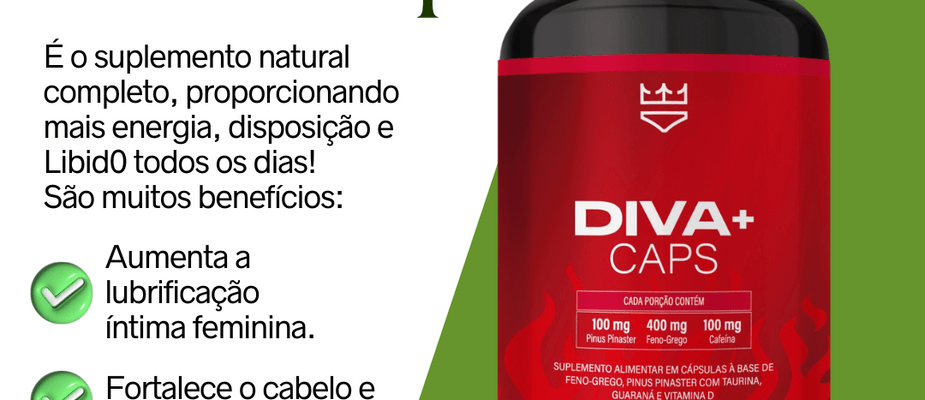 Resgate o Seu Desejo com Diva+ Caps: A Solução Natural para a Falta de Libido