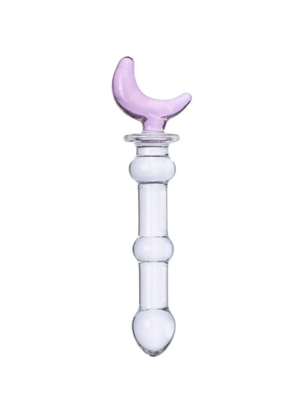plug anal de vidro Plug Anal de Vidro com Ondulações - Myntimates main image 1