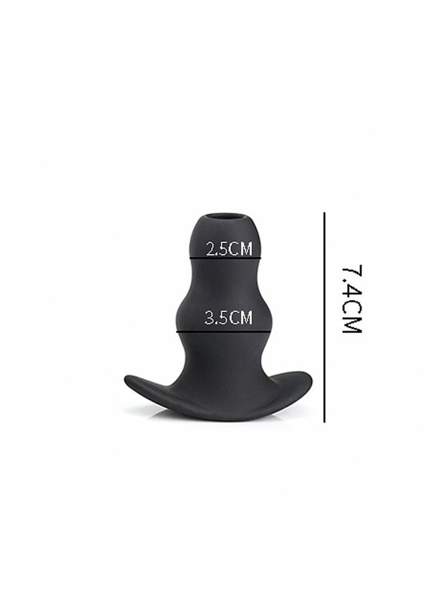 Plug Anal Vazado em Silicone – Conforto, Versatilidade e Sensações  Intensificadas